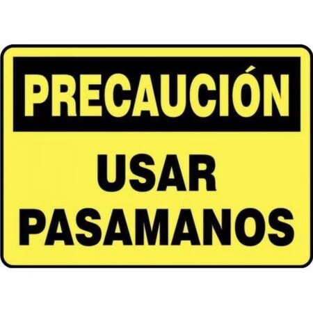 Accuform Caution Sign, SHMSTF659XV SHMSTF659XV